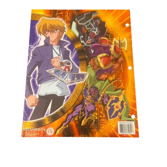 Vintag 1996 Yu-Gi-Oh! Enter The Shadow Realm Binder Folder New Unused Starpoint - Picture 2 of 4